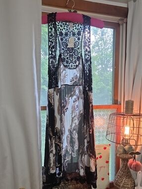 EST 1948 crochet Lace kimonos Boho
